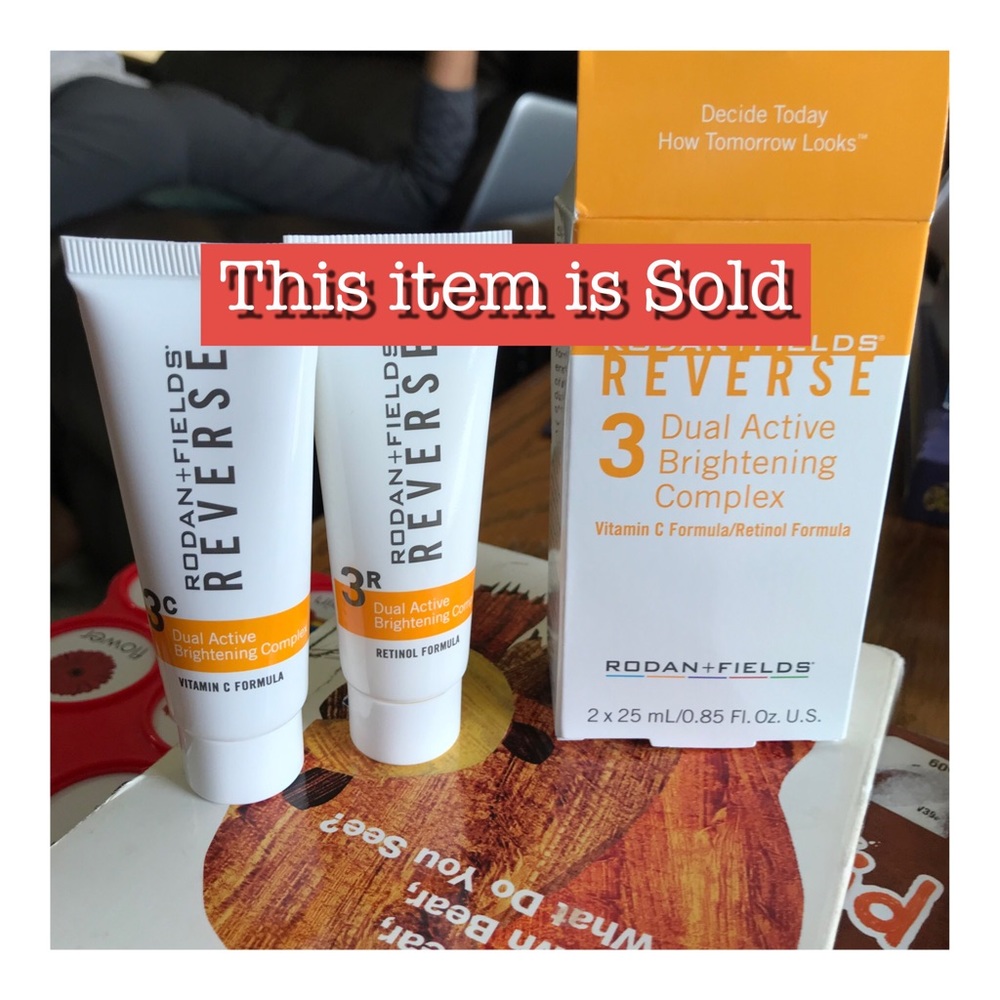 Rodan & Fields Reverse brightening 2,3 & 4